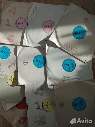 Грампластинки СССР 50 х годов