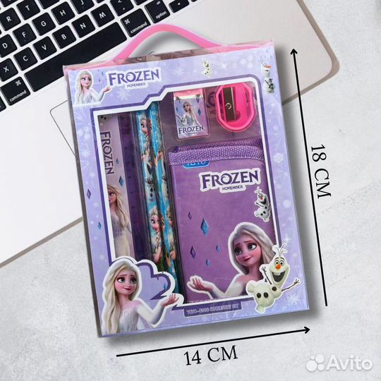 Канцелярский набор детский / холодное сердце