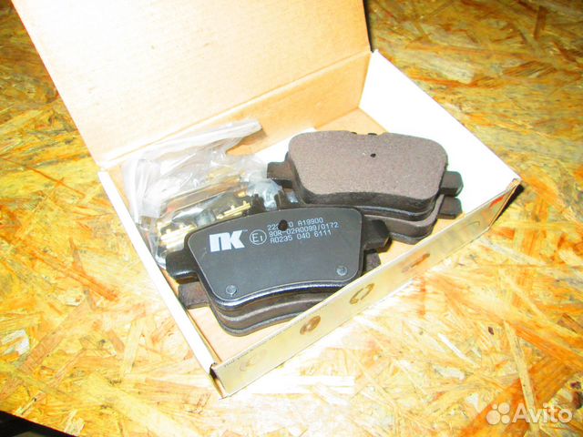 Колодки тормозные задние Infiniti QX 30