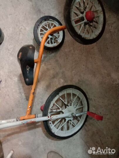 Трехколесный велосипед СССР