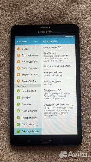 Планшет samsung galaxy tab a6