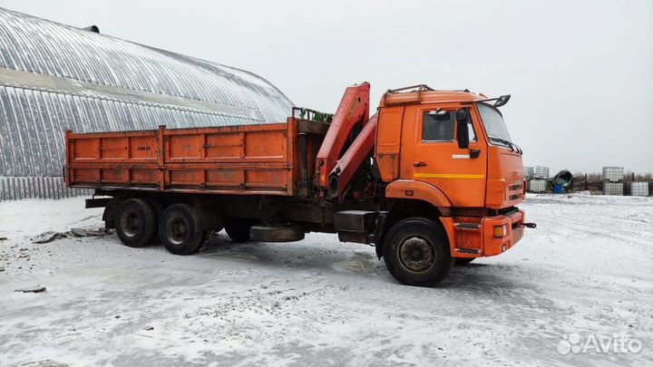 КАМАЗ 65115 с КМУ, 2013