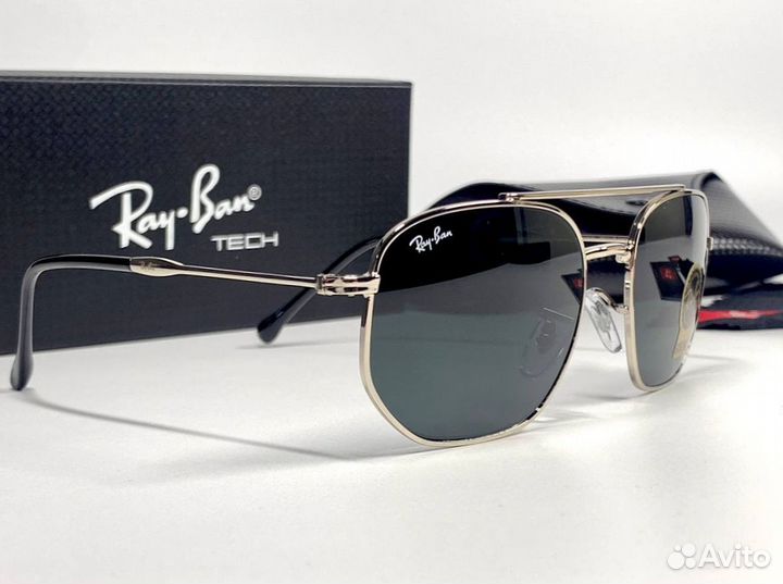 Очки Ray Ban Aviator хром