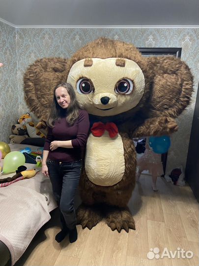 Поздравление от чебурашки