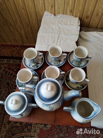 Кофейный сервиз керамика СССР