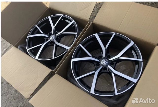 Volkswagen r18 r line Диски 5-112 купить в Москве | Авито