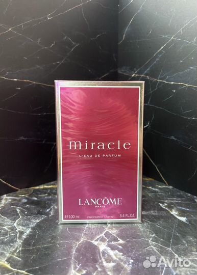 Lancome miracle edp 100мл