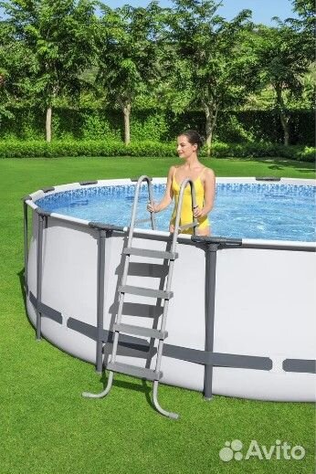 Каркасный бассейн Steel Pro Max 457х122см 56438 BW