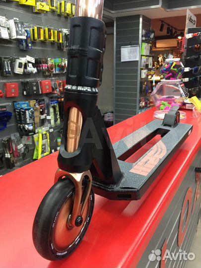 Трюковой самокат Hipe H9 Black/Bronze