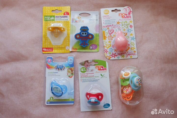 Пустышка соска зажим набор