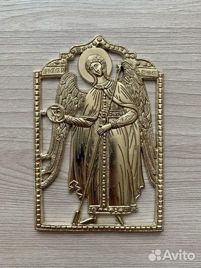 Икона медная Архангел Гавриил копия