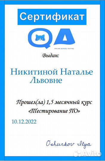 Индивидуальное обучение 