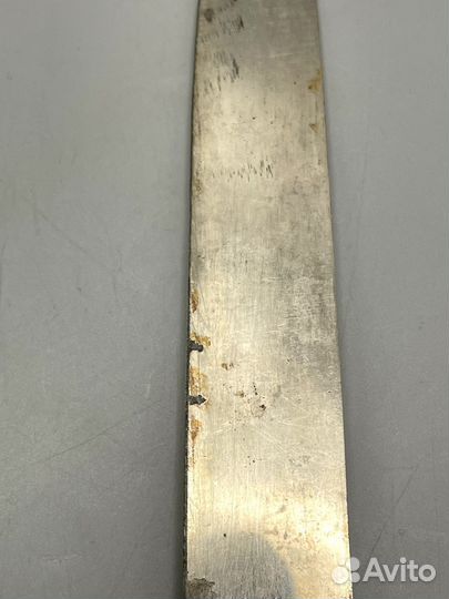 Нож столовый серебро 84 проба