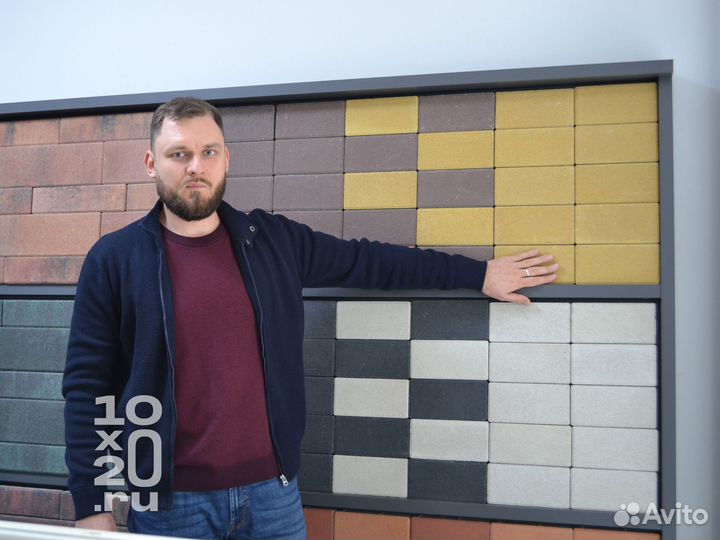 Тротуарная плитка, брусчатка, бордюры под ключ