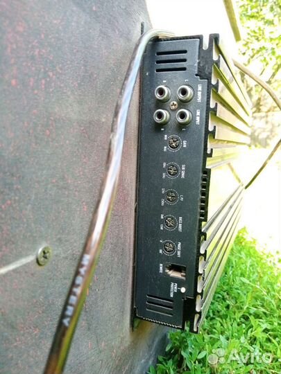 Сабвуфер и усилитель