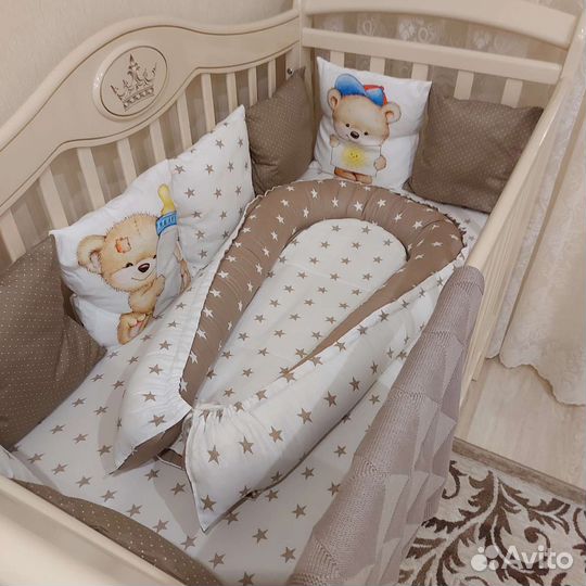 Детская кроватка с маятником, см. описание