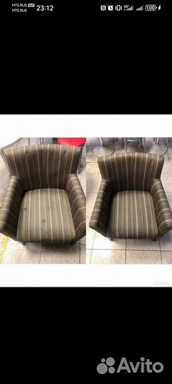 Химчистка мягкой мебели, матраса, кресел,стульев