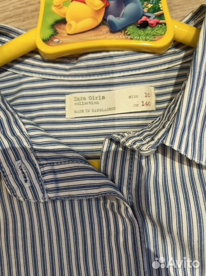 Рубашка для девочки рост 140