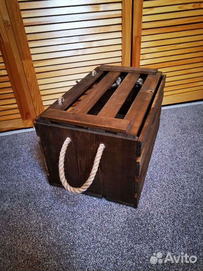 Ящик деревянный, подарочный ящик