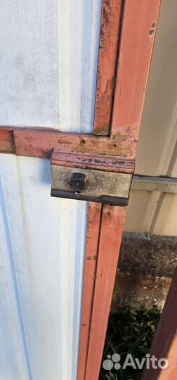 Ворота с калиткой распашные бу