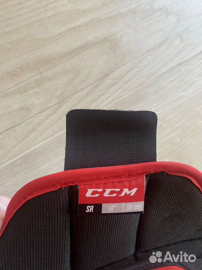 Щитки хоккейные CCM FT 350SR JetSpeed 14” 36см