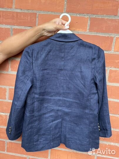 Льняной пиджак 6лет
