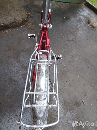 Велосипед взрослый складной 6 скор Stels 550