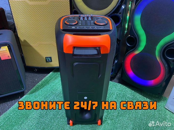 Колонка Nuevo 8 c микрофоном и караоке