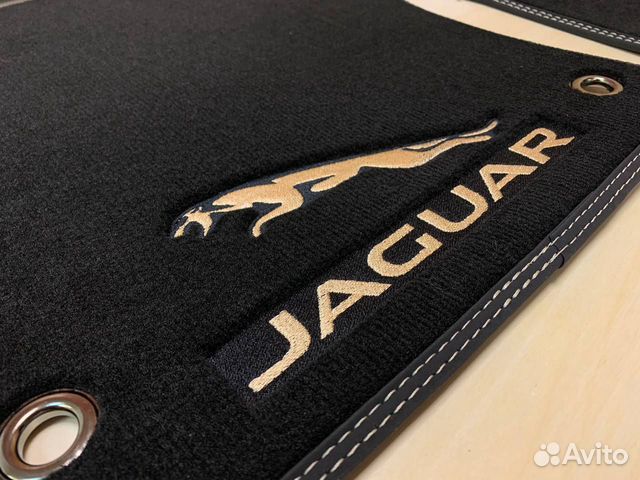 Коврики Jaguar XF ворсовые велюровые в салон