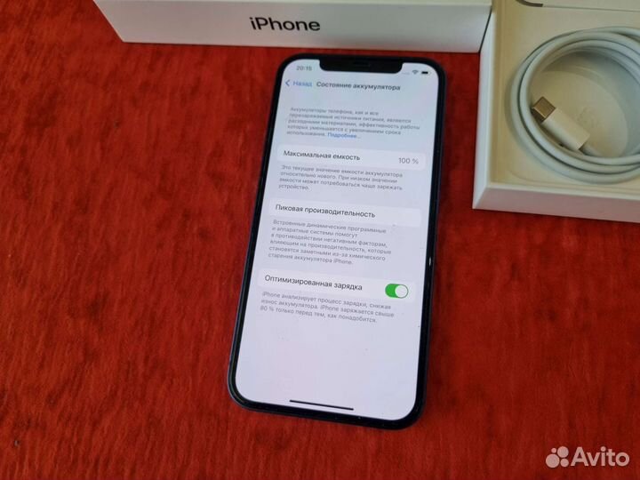 iPhone 12 128gb акб 100 Ростест