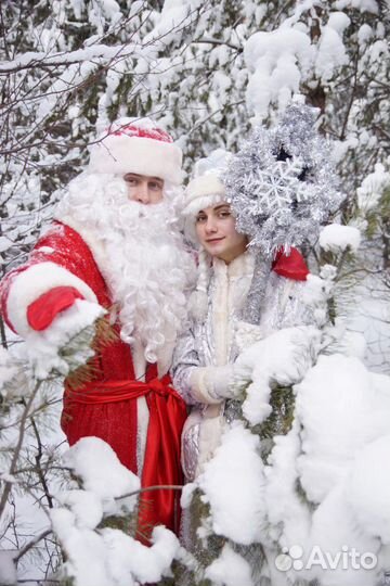 Костюм Снегурки и Деда Мороза