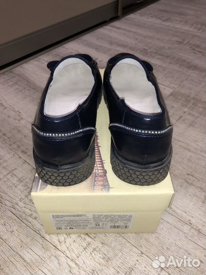 Туфли для школы, лоферы для девочки