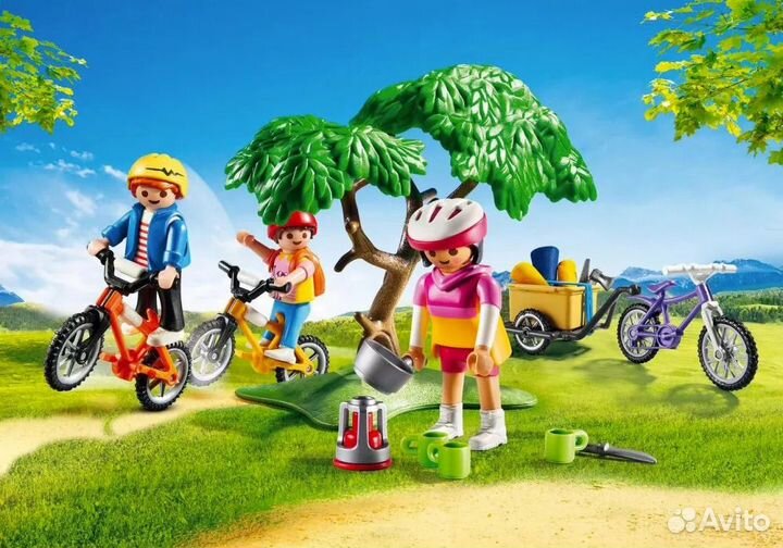 Playmobil 6890 Семейный поход на велосипедах