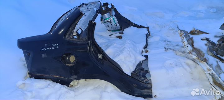 Задняя часть кузова granta