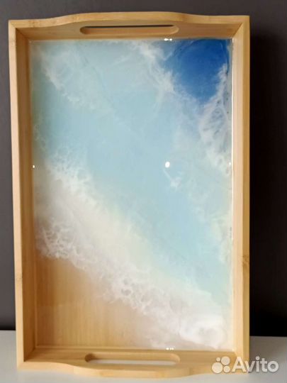 Поднос с морем