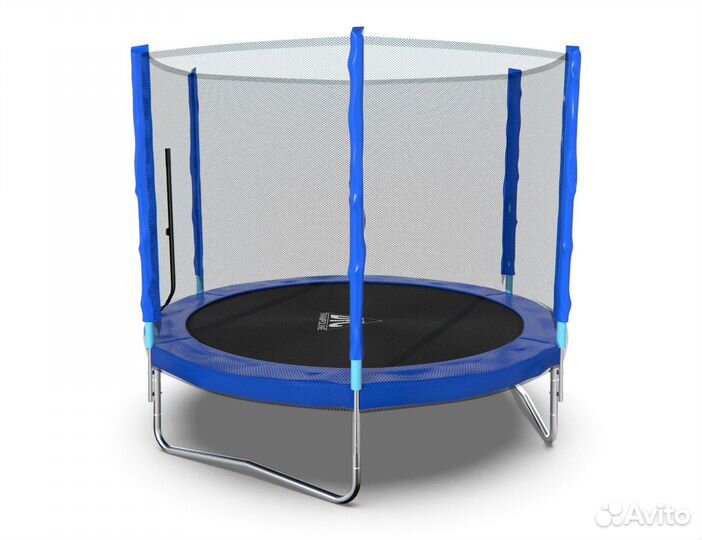 Детский батут с сеткой 8 футов (2,44 метра) новый