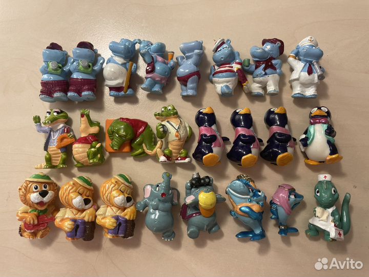 Фигурки Киндер 90-х