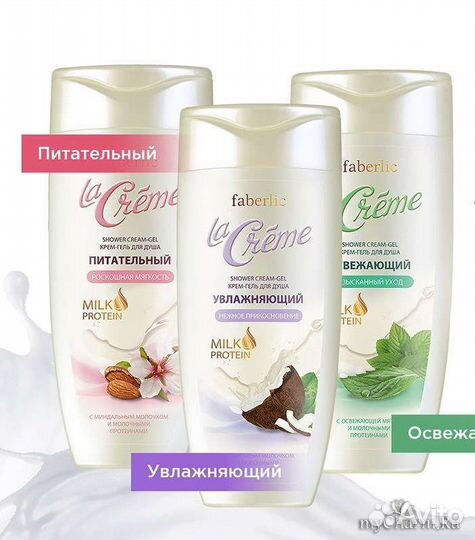 Гель для душа Faberlic