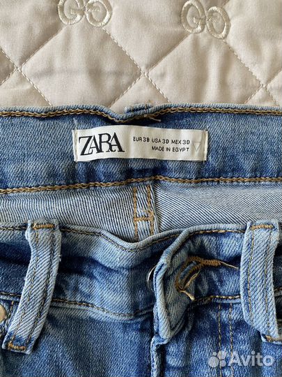 Джинсы zara 38