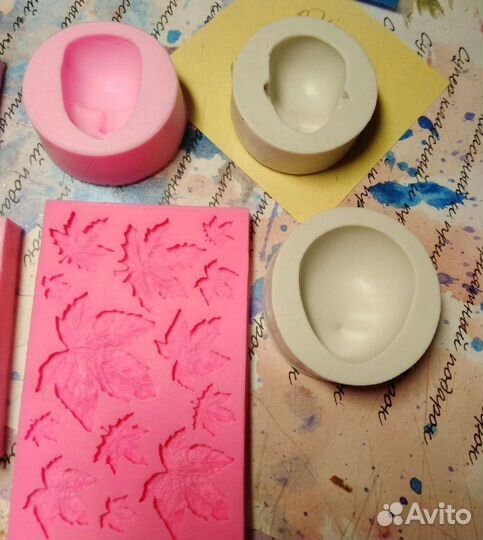 Формочки силиконовые для кукол