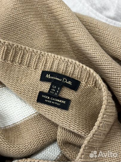 Джемпер Massimo Dutti S из шерсти с кашемиром