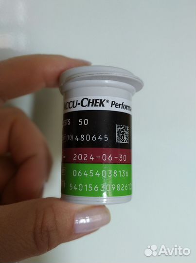 Тест полоски акку чек перформа