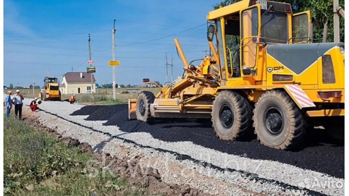 Дорожные работы Укладка асфальта благоустройство