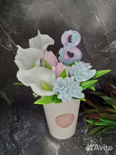 Букет из мыла в наличии