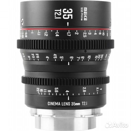 Объектив Meike Prime 35mm T2.1 Cine Lens Canon EF