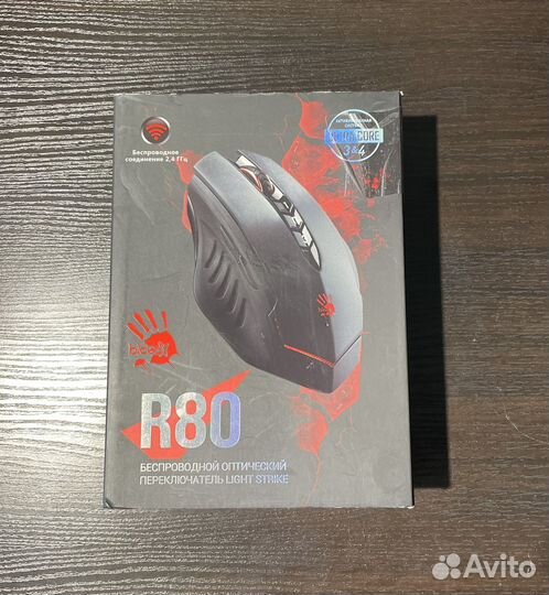 Беспроводная игровая мышь Bloody R80