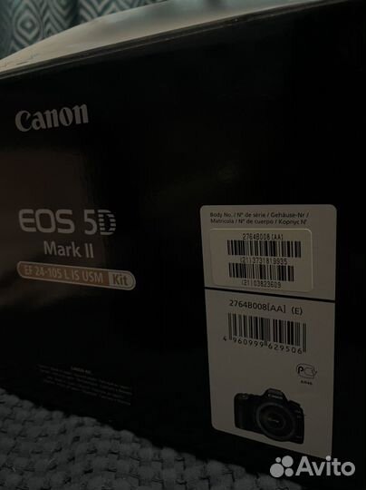 Зеркальный фотоаппарат Canon EOS 5d mark II