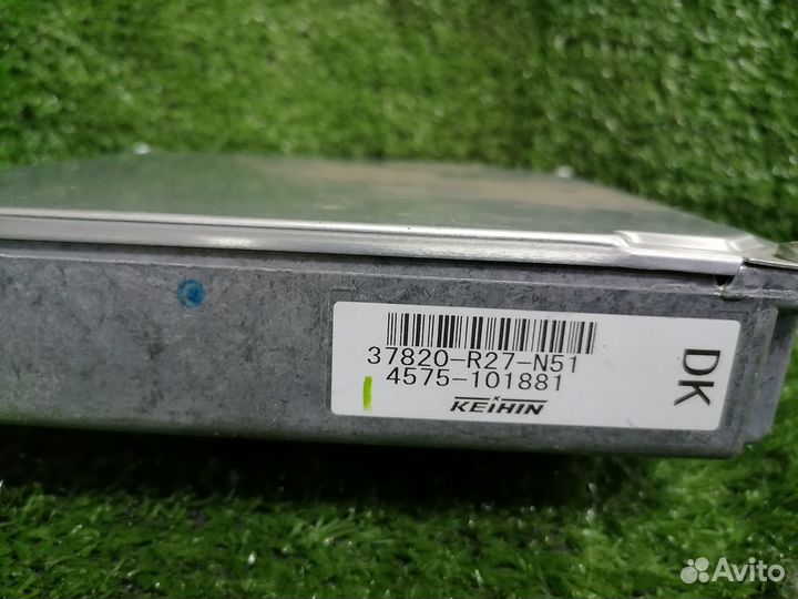 Блок управления двигателем J35A 37820-R27-N51 Hond