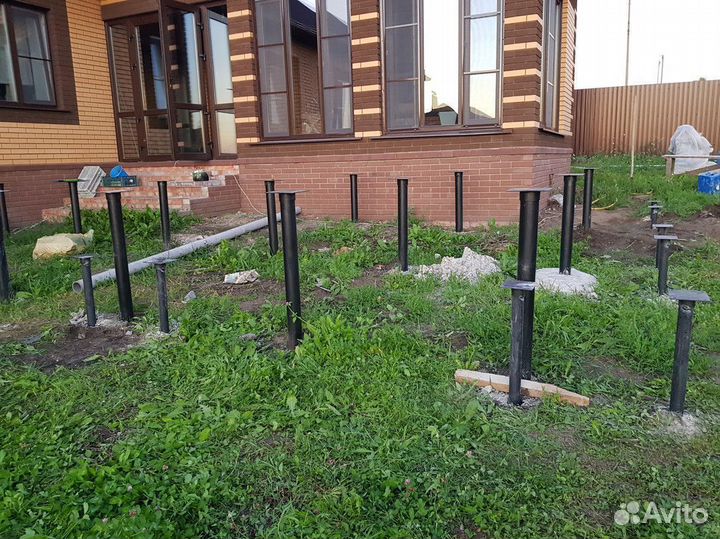 Винтовые сваи под ключ / Фундамент за 1 день