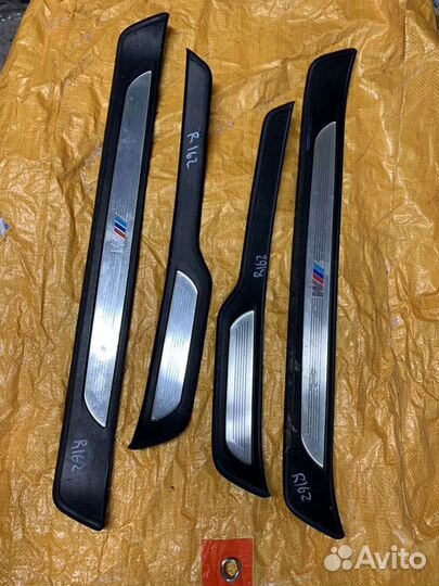 Bmw e90 накладки порогов м пакет внутренние